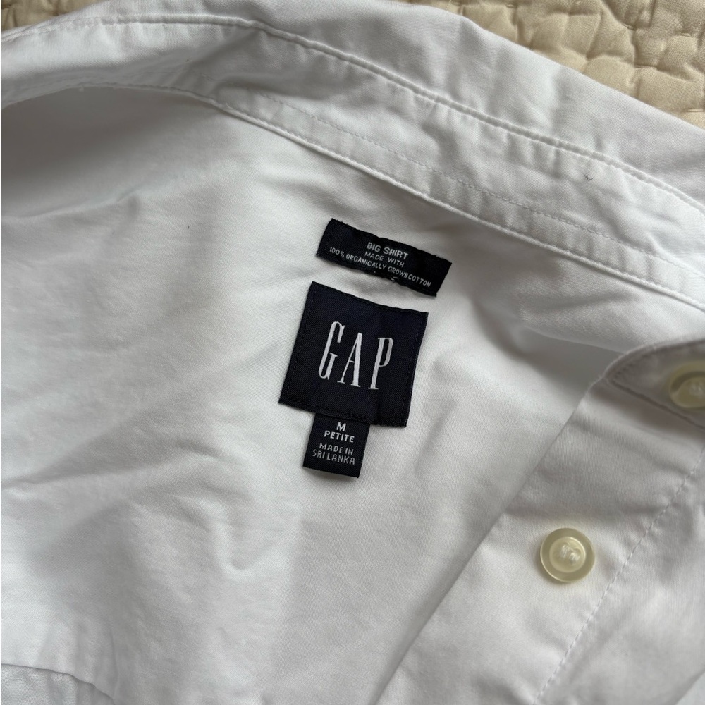 Gap Big Shirt White